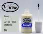 Preview: Ford, Silver Frost Metallic, TU: 20ml Lackstift, von ATW Autoteile West.
